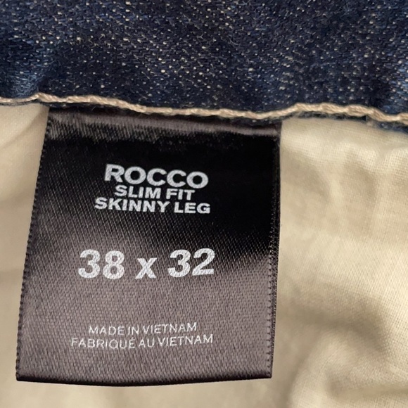 Express Rocco Slim Fit Skinny Leg Distressed Jeans - Picture 10 of 12